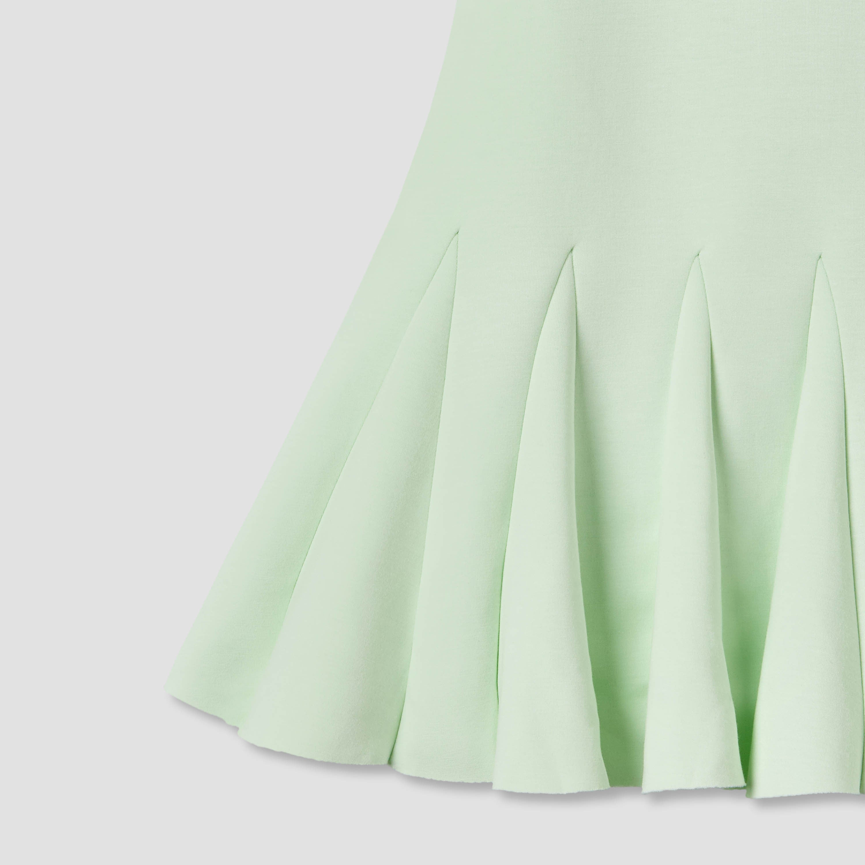 Juniors Round Neck Sleeveless Dress with Bow Accent