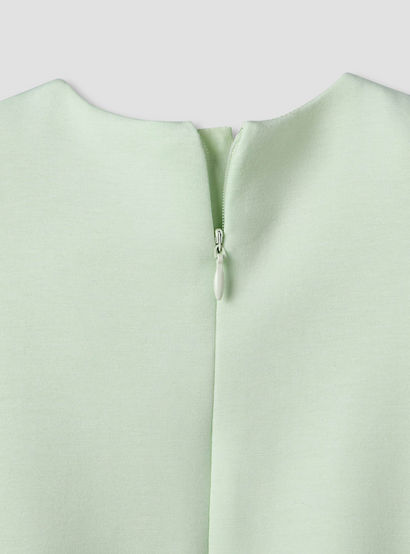 Juniors Round Neck Sleeveless Dress with Bow Accent-baby-girls-clothing-dressesandjumpsuits-image-6