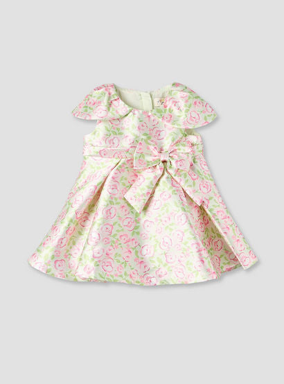 Juniors Round Neck Sleeveless A-line Dress with Floral Print-baby-girls-clothing-dressesandjumpsuits-image-1