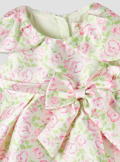 Juniors Round Neck Sleeveless A-line Dress with Floral Print-baby-girls-clothing-dressesandjumpsuits-image-3