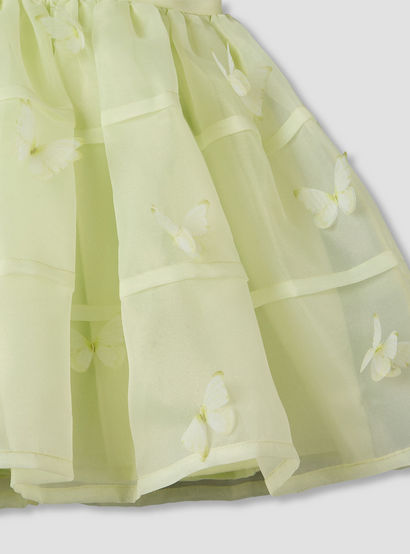 Juniors Round Neck Sleeveless A-line Dress with Butterfly Applique Detail-baby-girls-clothing-dressesandjumpsuits-image-5
