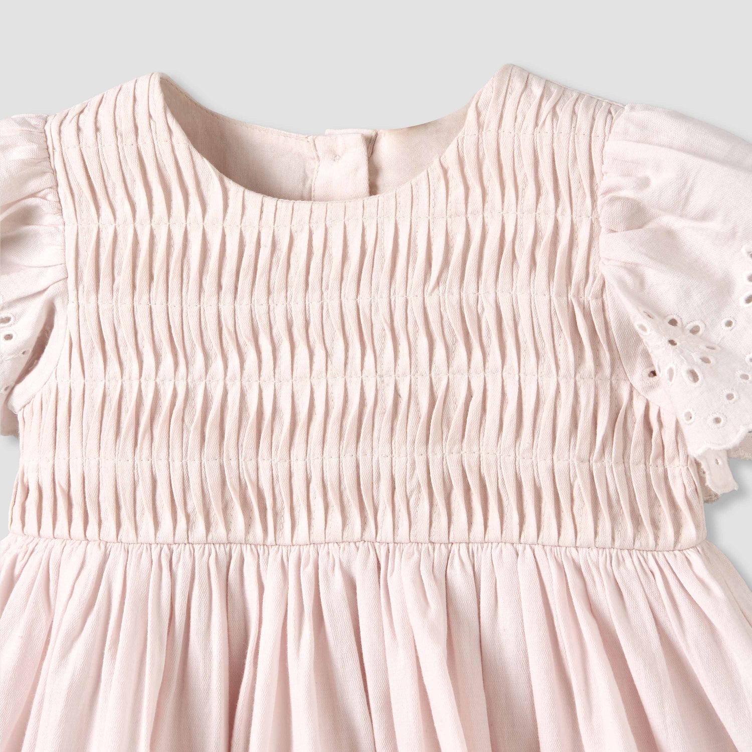 Giggles Round Neck Short Sleeves A-line Dress with Bloomers