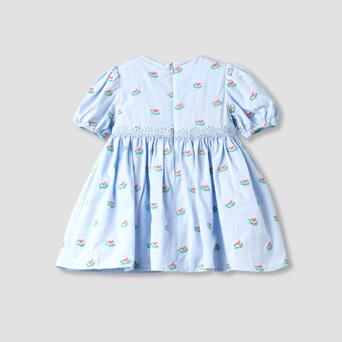 Giggles Round Neck Short Sleeve Dress with Bloomers