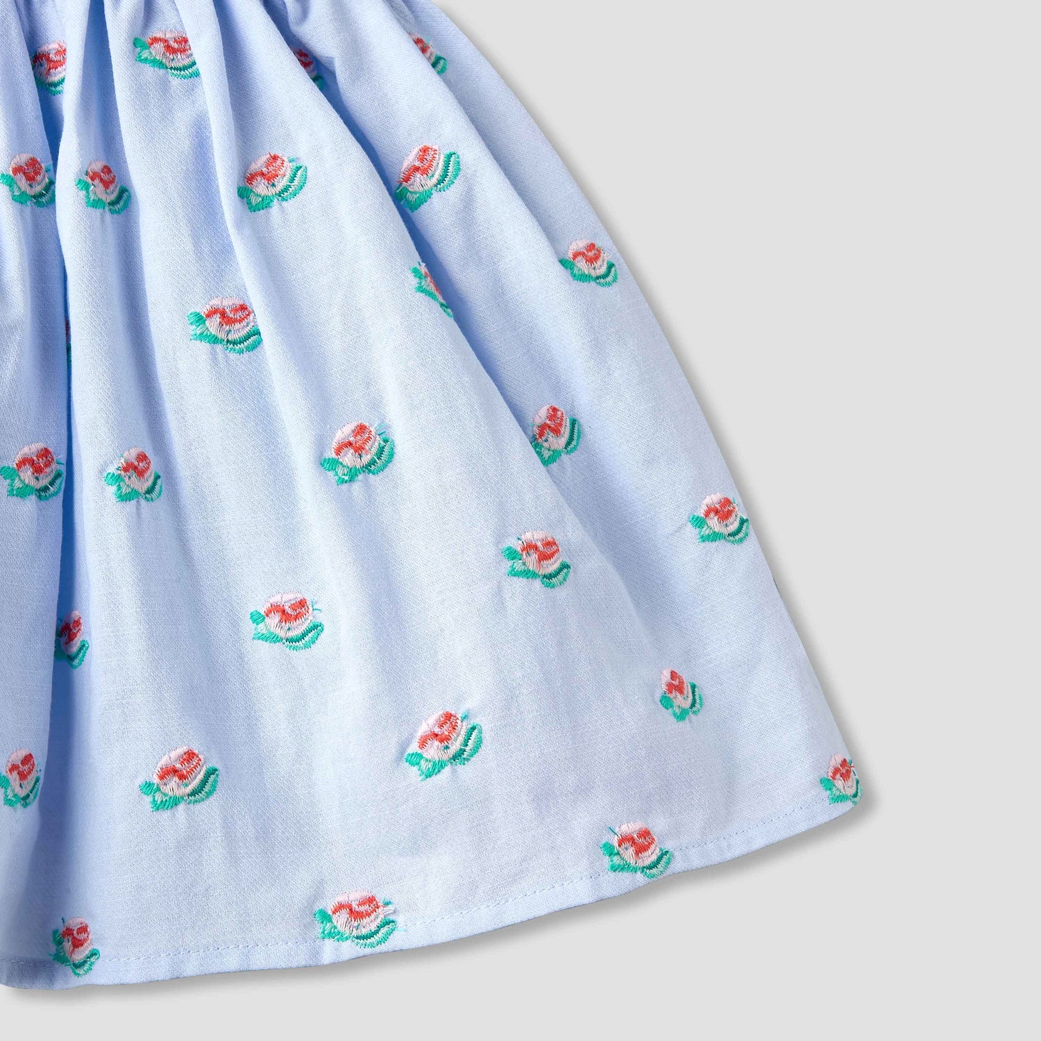 Giggles Round Neck Short Sleeve Dress with Bloomers