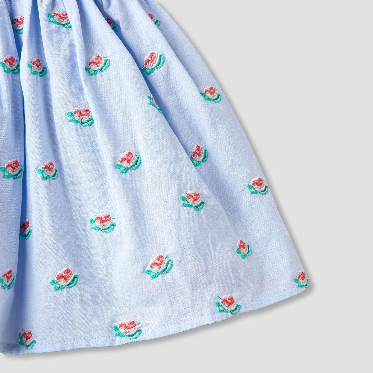 Giggles Round Neck Short Sleeve Dress with Bloomers