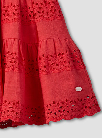 Giggles Round Neck Sleeveless Knee-Length Dress with Hairband-baby-girls-clothing-dressesandjumpsuits-image-8