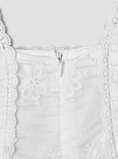 Giggles Square Neck Sleeveless A-line Dress with Lace Design-baby-girls-clothing-dressesandjumpsuits-image-6