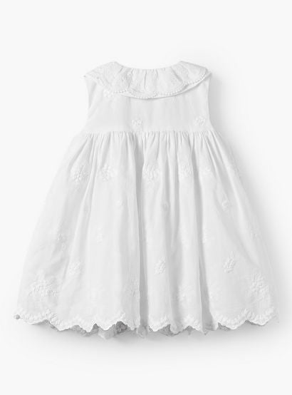 Giggles Collared Sleeveless Knee Length A-Line Dress with Embroidery-baby-girls-clothing-dressesandjumpsuits-image-3
