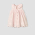 Giggles Collared Sleeveless Knee-Length A-line Dress with Embroidery - Pink / 12-18 mths
