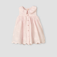 Giggles Collared Sleeveless Knee-Length A-line Dress with Embroidery-undefined-image-1
