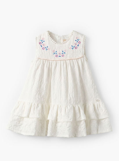 Giggles Round Neck Sleeveless Knee Length A-Line Dress with Bloomers-baby-girls-clothing-dressesandjumpsuits-image-3