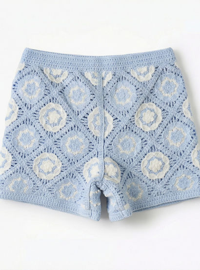 Giggles Round Neck Sleeveless Crochet Top and Shorts Set with Hairband-baby-girls-clothing-setsandcoords-image-10