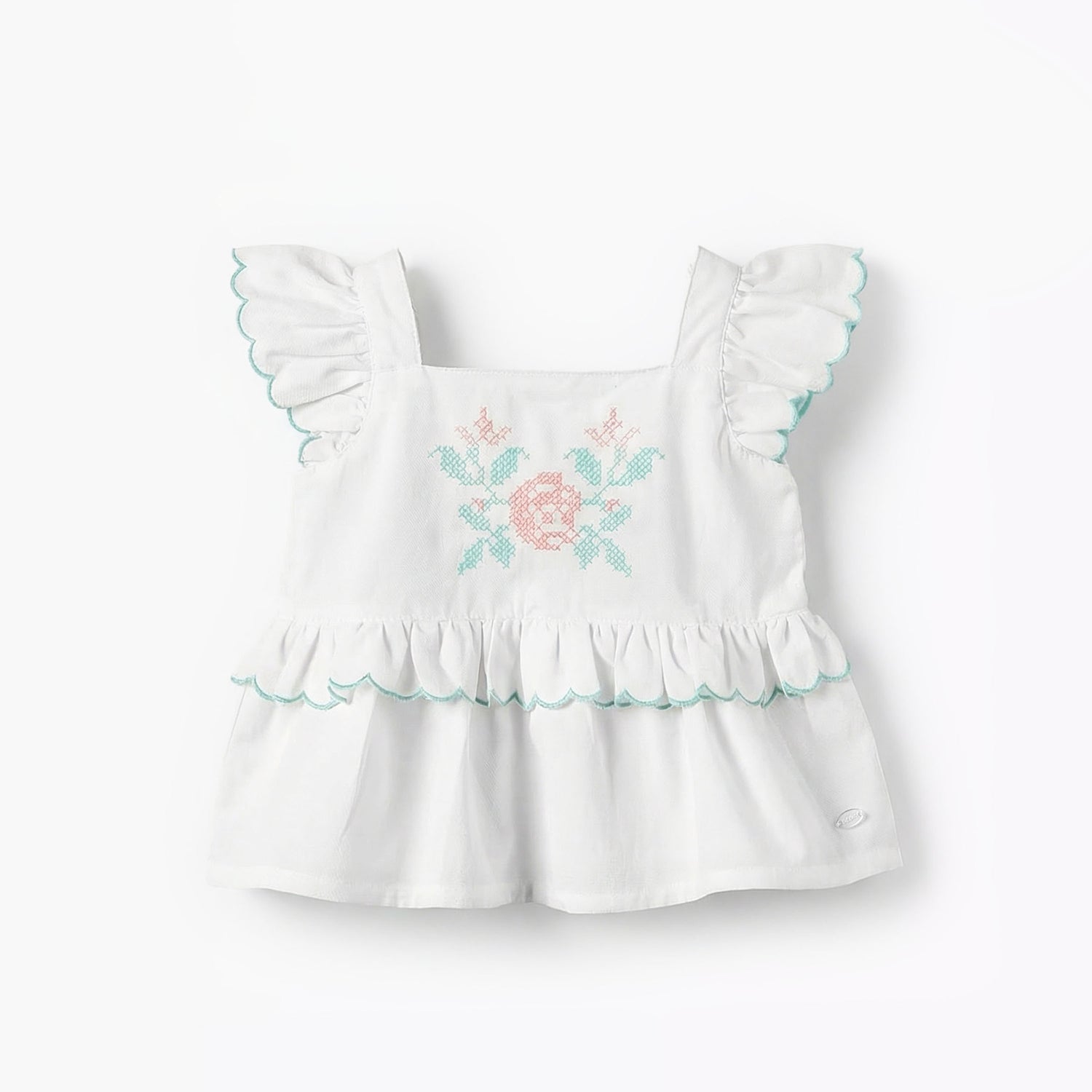 Giggles Square Neck Sleeveless Top and Shorts Set with Headband