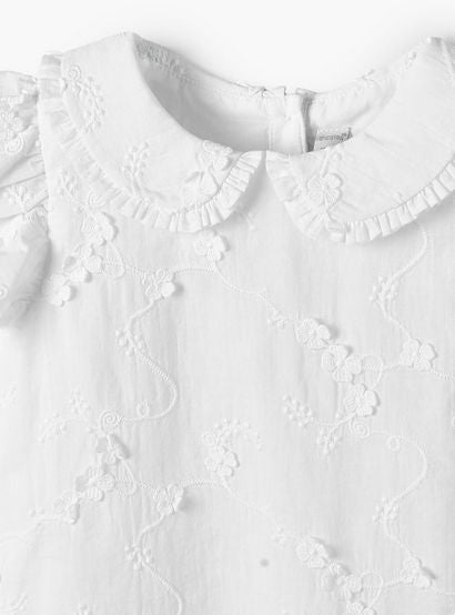 Giggles Round Neck Short Sleeves Top and Pants Set with Floral Embroidery-baby-girls-clothing-setsandcoords-image-7