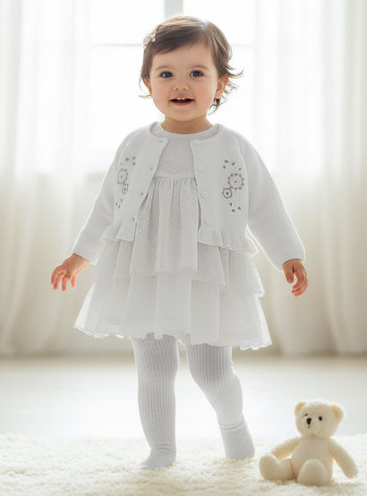Set of 3 Giggles Clothing Gift Set with Floral Embroidery-baby-girls-clothing-setsandcoords-image-1