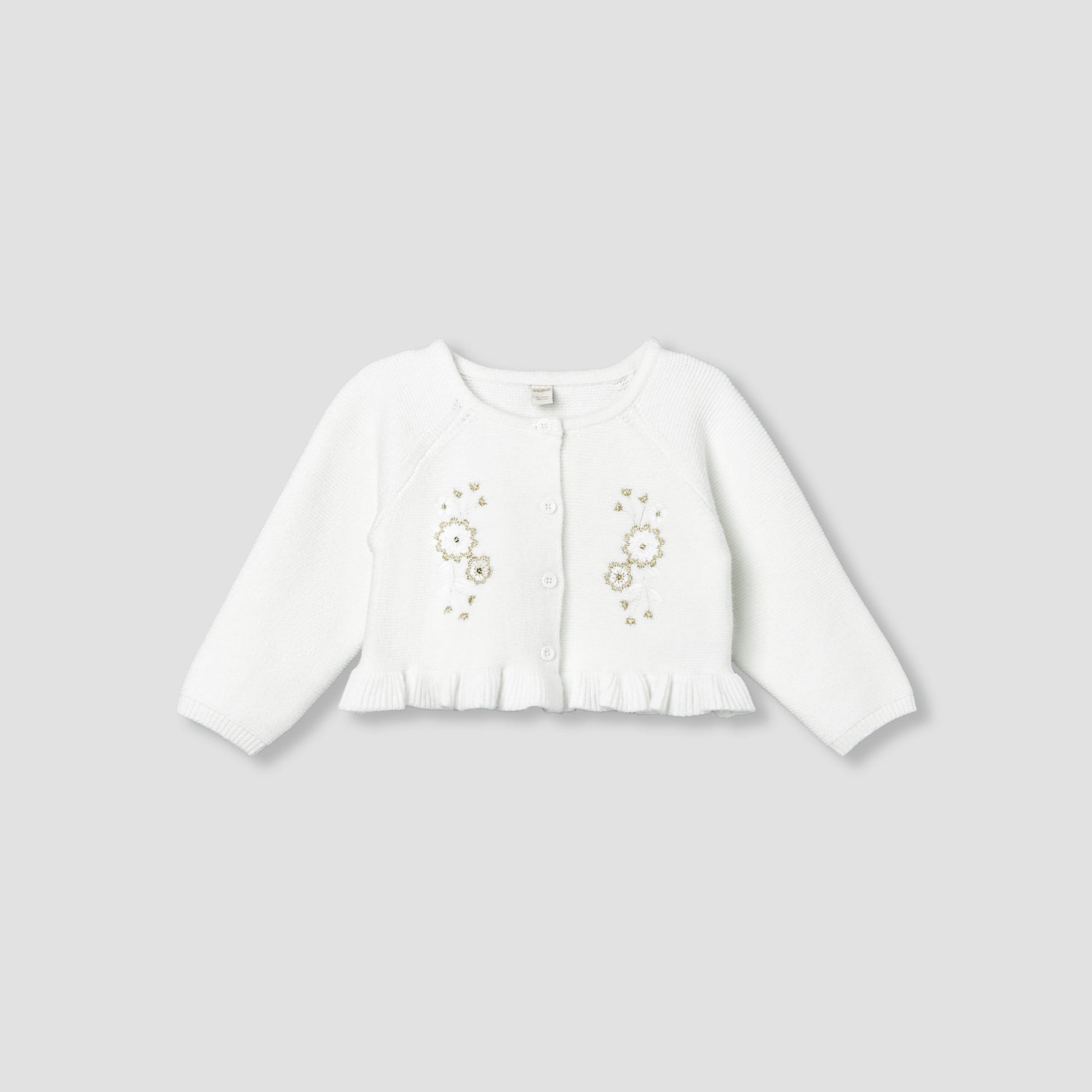 Set of 3 Giggles Clothing Gift Set with Floral Embroidery