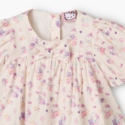 Sanrio Round Neck Short Sleeve Dress with Bloomers