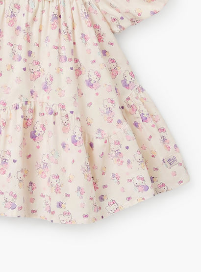 Sanrio Round Neck Short Sleeve Dress with Bloomers-baby-girls-clothing-dressesandjumpsuits-image-6