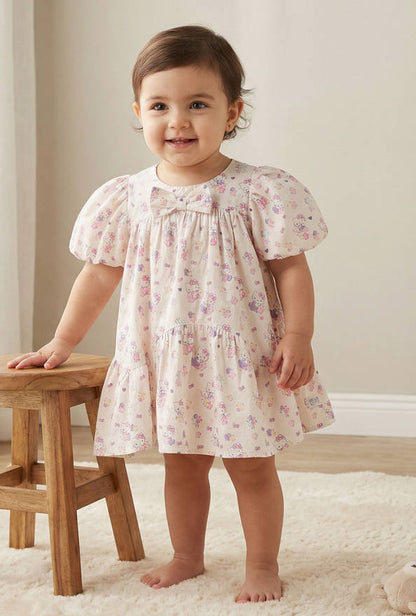 Sanrio Round Neck Short Sleeve Dress with Bloomers