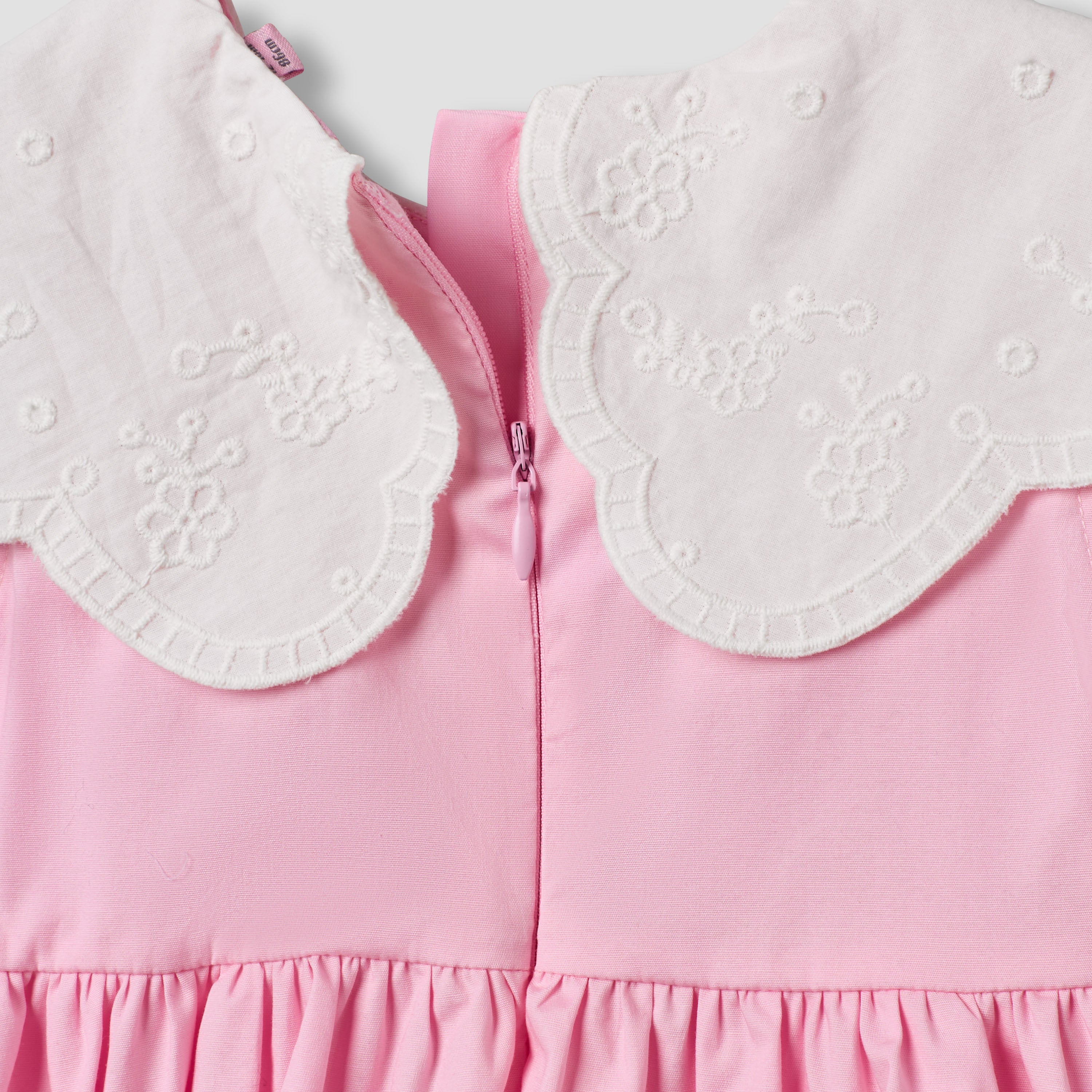 Sanrio Round Neck Sleeveless Dress with Hello Kitty Applique