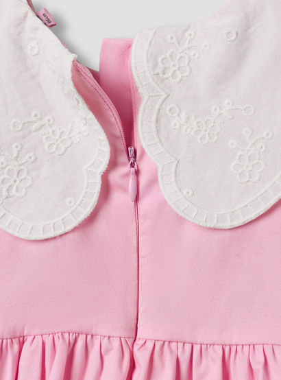 Sanrio Round Neck Sleeveless Dress with Hello Kitty Applique-baby-girls-clothing-dressesandjumpsuits-image-6