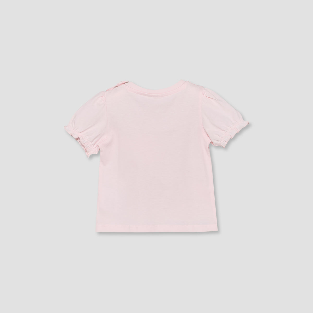 Pack of 2 Disney Crew Neck Short Sleeves T-shirt with Stitch and Angel Print