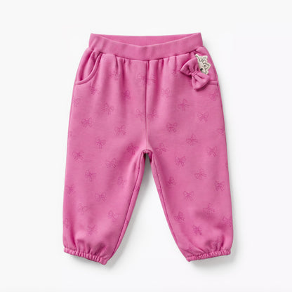 Disney Round Neck Long Sleeve Sweatshirt and Joggers Set with Marie Print