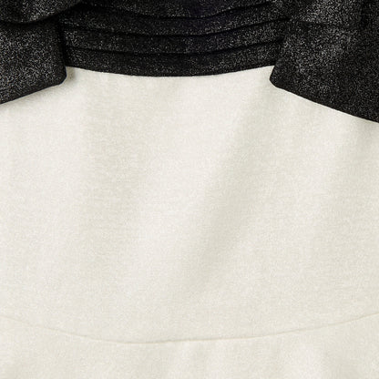 Juniors Square Neck Sleeveless Dress with Bow Accent