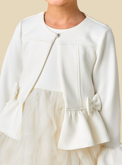 Juniors Round Neck Sleeveless Dress with Peplum Jacket-girls-clothing-dressesandjumpsuits-image-6