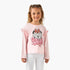 Disney Crew Neck Long Sleeves T-shirt with Minnie Mouse Print - Pink / 1-2 yrs