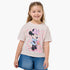 Disney Round Neck Short Sleeve T-shirt with Minnie Mouse Print - Pink / 1-2 yrs