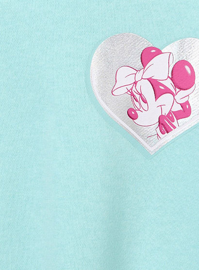 Disney Round Neck Long Sleeves Sweatshirt and Joggers Set with Minnie Mouse Print-baby-girls-clothing-setsandcoords-image-5