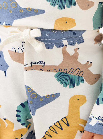 Juniors Cotton Crew Neck Long Sleeves Pyjama Set with Dinosaur Print-promo_babyshop_Buy2for69_UAE130126-image-6