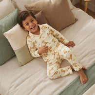 Disney Cotton Collared Long Sleeve Pyjama Set with The Lion King Print-undefined-image-1