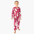 Juniors Cotton Crew Neck Long Sleeves Pyjama Set with Bunny Print - Pink / 2-3 yrs