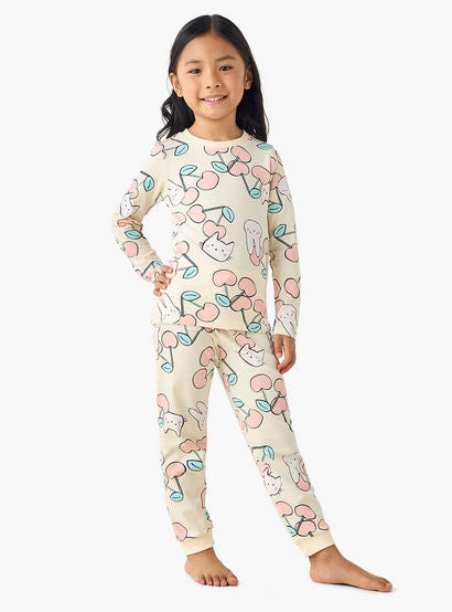 Juniors Cotton Crew Neck Long Sleeves Pyjama Set with Print-promo_babyshop_Buy2for69_UAE130126-image-1