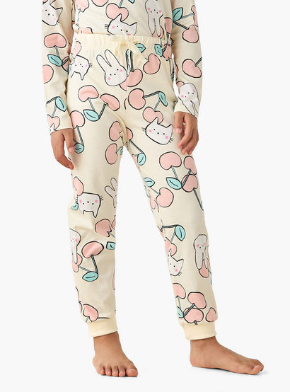 Juniors Cotton Crew Neck Long Sleeves Pyjama Set with Print-promo_babyshop_Buy2for69_UAE130126-image-3