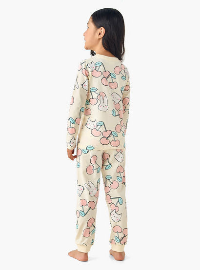 Juniors Cotton Crew Neck Long Sleeves Pyjama Set with Print-promo_babyshop_Buy2for69_UAE130126-image-4