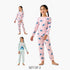 Pack of 2 Disney Cotton Round Neck Long Sleeves Pyjama Set with Stitch Print - Multicolour / 5-6 yrs