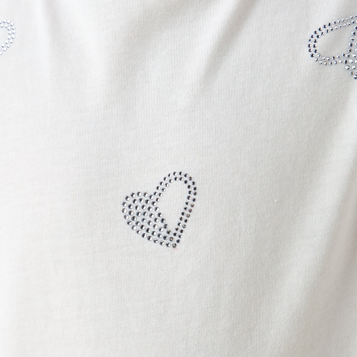 Juniors Crew Neck Short Sleeve T-shirt with Embellishment