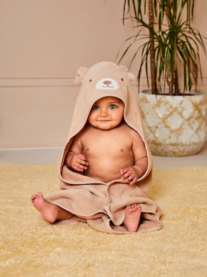 JoJo Maman Bébé Bear Character Hooded Towel - Size One