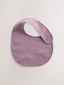 Pink Plain 5 Pack Baby Bibs - Size One