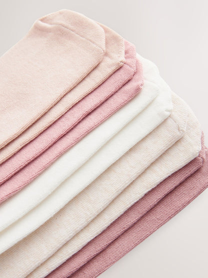 Pink Baby Tights 5 Pack (0mths-2yrs) - Size 50cm (First Size)