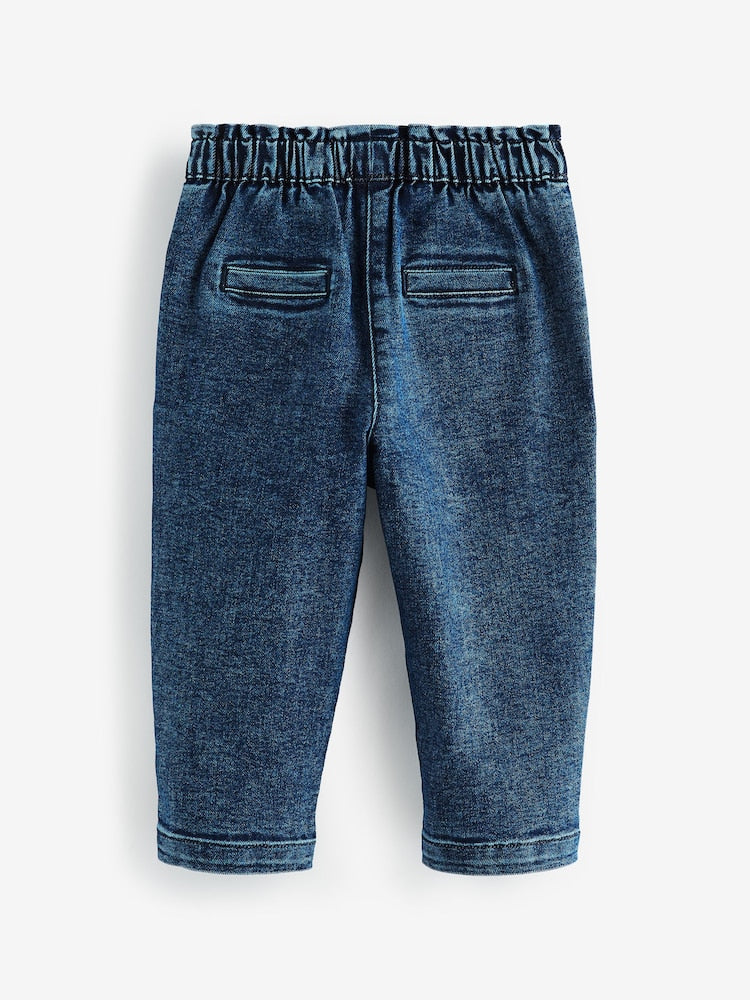 Denim Tie Waist Jeans (3mths-7yrs)