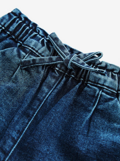 Denim Tie Waist Jeans (3mths-7yrs)