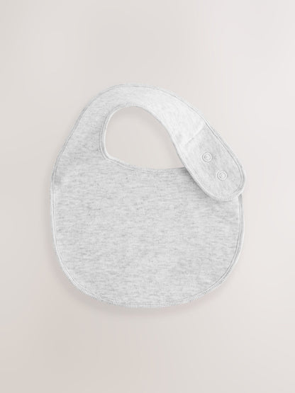 Neutral Baby 100% Cotton Bibs 5 Pack - Size One