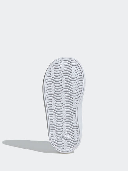 adidas Black VL Court 3.0 Hook and Loop Infant Trainers