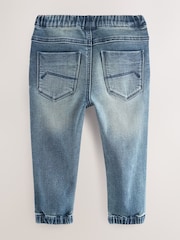 Mid Blue Regular Fit Joggers Jeans With Comfort Stretch (3mths-7yrs) - Size 3-6 Months (62-68cm)