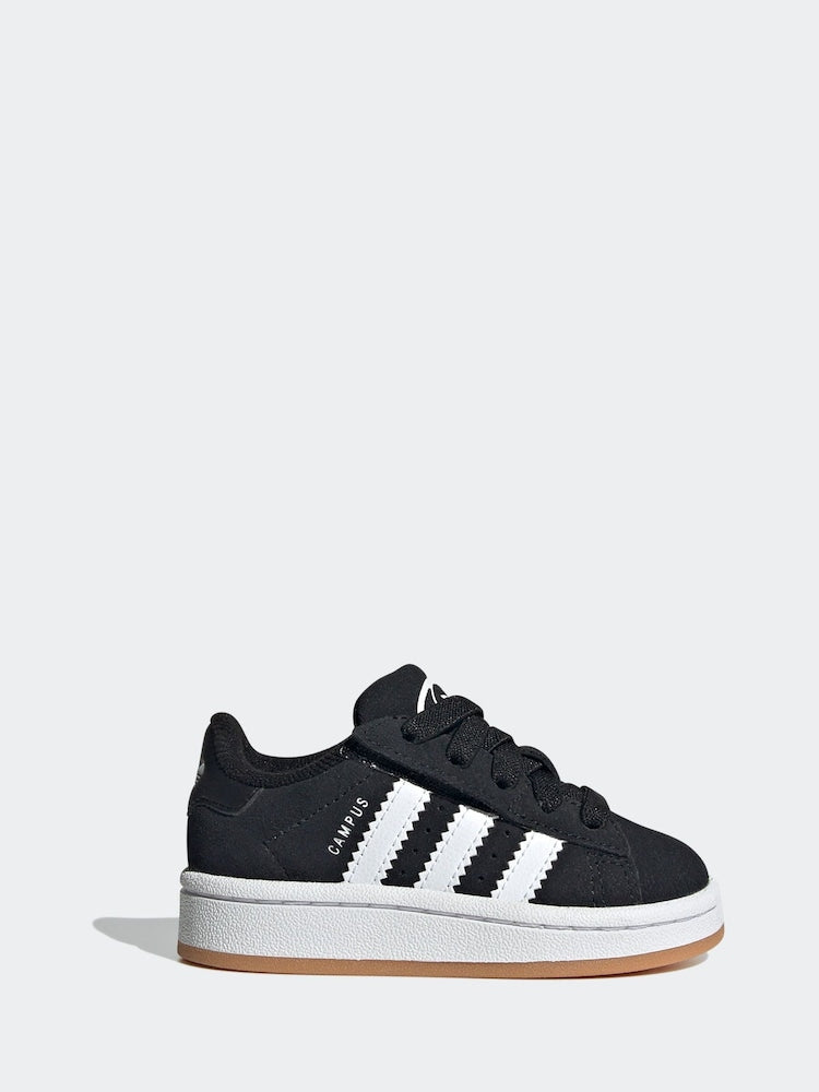 adidas Originals Black Campus 00s Comfort Closure Elastic Lace Infant Trainers