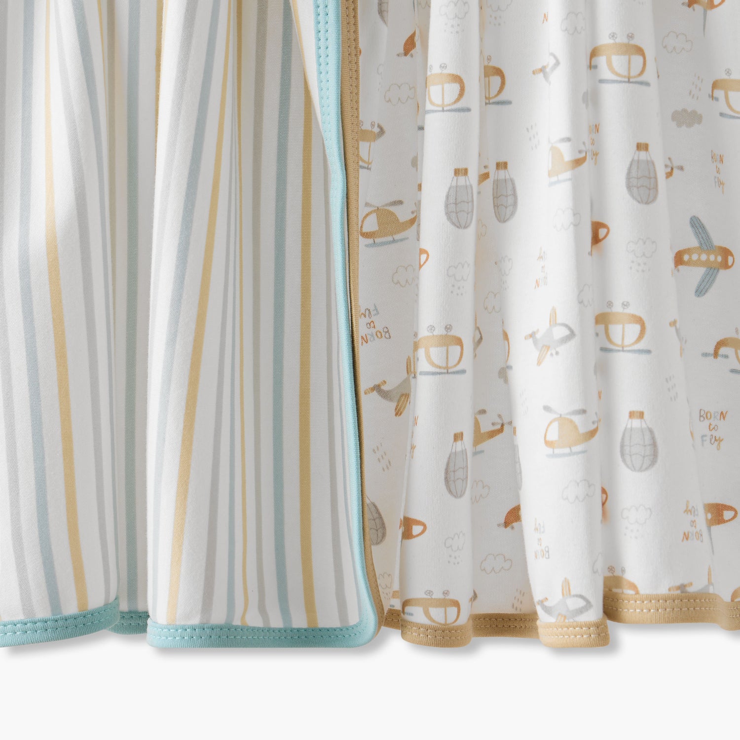 Pack of 2 Juniors Receiving Blanket with Print